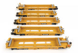 HO Scale Walthers MainLine 910-55666 Black & White Logo TTX DTTX 741142 Thrall 5-Unit Rebuilt 40' Well Car