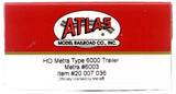 HO Atlas 20007036 Metra 6003 Nippon Sharyo Type 6000 Bi-Level Commuter Coach