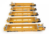 HO Scale Walthers MainLine 910-55664 Black & White  logo TTX DTTX 740545 Thrall 5-Unit Rebuilt 40' Well Car