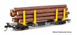 Walthers MainLine 910-50901 Burlington Northern 634165 45' Logging Flatcar