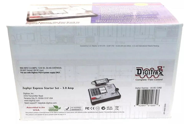 Digitrax DCS52 Zephyr Express All-in-one Command Station/Booster