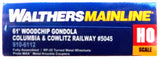 HO Walthers MainLine 910-6112 Columbia & Cowlitz CLC 5045 61' Wood Chip Gondola