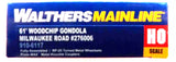 HO Walthers MainLine 910-6117 Milwaukee Road MILW 276006 61' Wood Chip Gondola