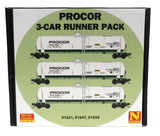 N Scale Micro Trains 98300234 Procor 53' General Service Tank Cars 3-Pack