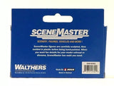 HO Scale Walthers SceneMaster 949-6091 Sitting People pkg (18)