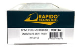 HO Rapido 198010A Union Pacific BKTY 155155 PC&F 5241 Cubic Foot 50' Boxcar