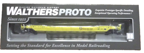 Walthers Proto 920-109039 Florida East Coast FEC 70207 Gunderson 53' Well Car