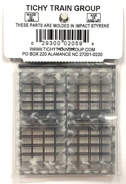 Tichy Trains 8029 HO Scale Windows - Double Hung pkg(12