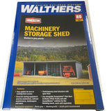 HO Scale Walthers Cornerstone 933-3347 Machinery Storage Shed Kit
