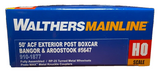 HO Scale Walthers 910-1877 Bangor & Aroostook BAR #5647 50' ACF Boxcar