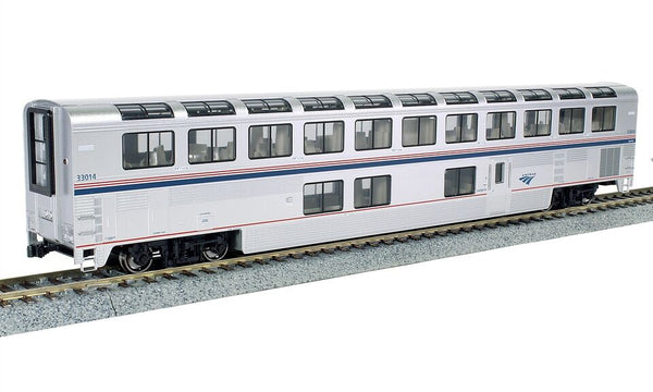 HO Scale Kato 35-6065 Amtrak 33014 Superliner I Lounge Phase