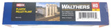 HO Scale Walthers Cornerstone 933-4145 Plastic Pellet Plant w/Silos Building Kit