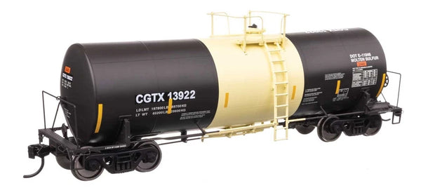 HO Walthers Proto 920-100050 CGTX 13922 40' 14,000-Gallon Molten Sulfu ...