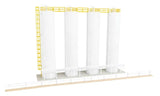 HO Scale Walthers Cornerstone 933-4146 Plastic Pellet Plant Background Kit