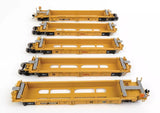 HO Scale Walthers MainLine 910-55669 Small Red logo TTX DTTX 748228 Thrall 5-Unit Rebuilt 40' Well Car
