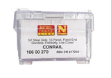 N Micro Trains 10600270 Conrail CR 617210 50' 14-Panel Fixed-End Gondola w/Cover