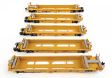 HO Scale Walthers MainLine 910-55675 Large Red  logo TTX DTTX 748438 Thrall 5-Unit Rebuilt 40' Well Car
