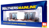 Walthers MainLine 910-50905 Milwaukee Road MILW 59612 45' Logging Flatcar