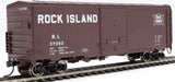 Walthers MainLine 910-45043 Rock Island 27202 40' ACF Modernized Welded Boxcar