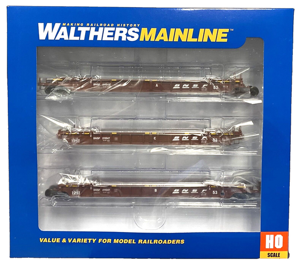 新品未走行) Walthers 932-40203 オートラック BNSF