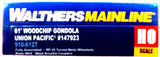 HO Walthers MainLine 910-6127 Union Pacific UP 147923 61' Wood Chip Gondola