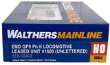 Walthers Mainline 910-10442 Leased Unit #1600 Chopped Nose GP9 DCC Ready