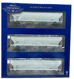 HO Scale Athearn G97146 ConAgra CAGX Trinity 3-Bay Covered Hopper Set #2 (3)