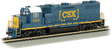 HO Scale Bachmann 63530 EMD CSX 4409 GP40 DC