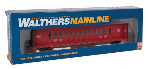HO Scale Walthers MainLine 910-4870 Cascade Warehouse WCRC 9061 72' Centerbeam Flatcar w/Opera Windows