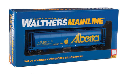 HO Scale Walthers Mainline 910-7804 Alberta ALPX 628174 59' Cylindrical Hopper