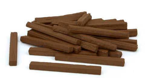 HO Scale Walthers SceneMaster 949-4182 Railroad Ties pkg (30)