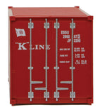 HO Scale Walthers SceneMaster 949-8013 K-Line ESSU 20' Corrugated Container w/Flat Panel