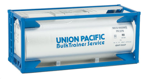 HO Scale Walthers SceneMaster 949-8110 UP Union Pacific 20' Tank Container Kit