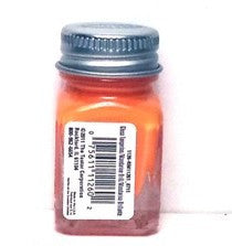 Testors 1126 Tangerine Enamel 1/4 oz Paint Bottle