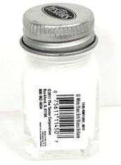 Testors 1145 Gloss White Enamel 1/4 oz Paint Bottle