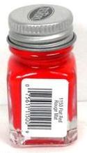 Testors 1150 Flat Red Enamel 1/4 oz Paint Bottl