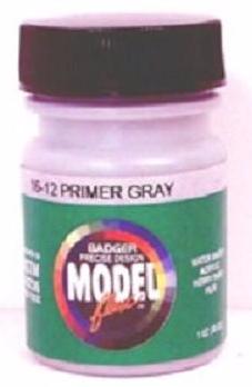 Badger Model Flex 16-12 Primer Gray 1 oz Acrylic Paint