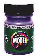 Badger Model Flex 16-188 D&H Delaware & Hudson Gray 1 oz Acrylic Paint Bottle