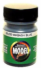 Badger Model Flex 16-155 Wabash Blue 1 oz Acrylic Paint Bottle