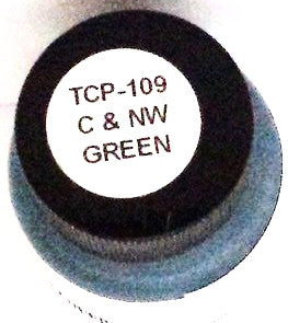 Tru-Color 109 Chicago & Northwestern - C&NW Green, 1 oz. Acrylic Model Paint