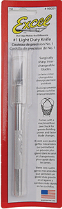 Excel Hobby Blades 16001 K1 Knife w/ Safety Cap