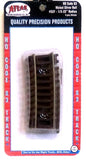 HO Scale Atlas 537 Code 83 22" Radius 1/3 Curve Track (4) pcs