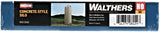 HO Scale Walthers Cornerstone 933-3332 Concrete-Style Silo Building Kit
