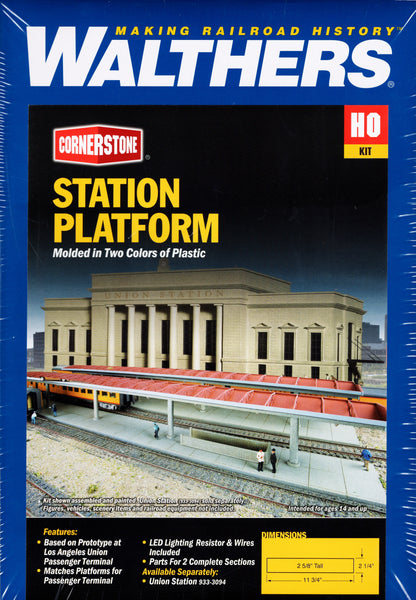 HO Scale Walthers Cornerstone 933-3391 Los Angeles Union Station