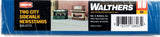 HO Scale Walthers Cornerstone 933-3773 Two City Sidewalk Newsstands Kit