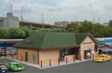 HO Scale Walthers Cornerstone 933-4095 Modern Suburban Passenger Station Kit