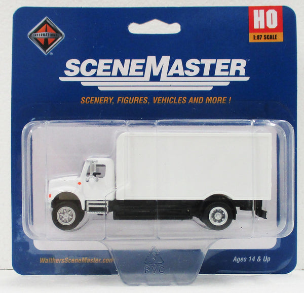 thumbnail image 2 of HO Scale Walthers SceneMaster 949-11133 International Single-Axle Semi Tractor – Orange 2 of 3