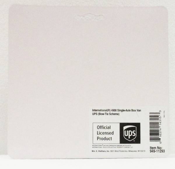 Walthers HO Scale UPS 53' Trailer – United Parcel Service W/ Shield Logo, Pre-Built (949-2559)