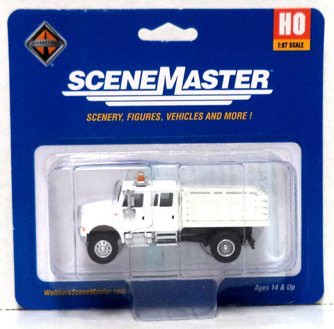Walthers SceneMaster 949-11894 International MOW Open Stake Bed Truck