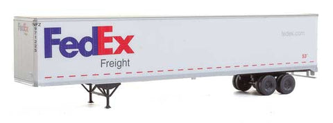 HO Scale Walthers SceneMaster 949-2452 FedEx Freight 53' Stoughton Trailers